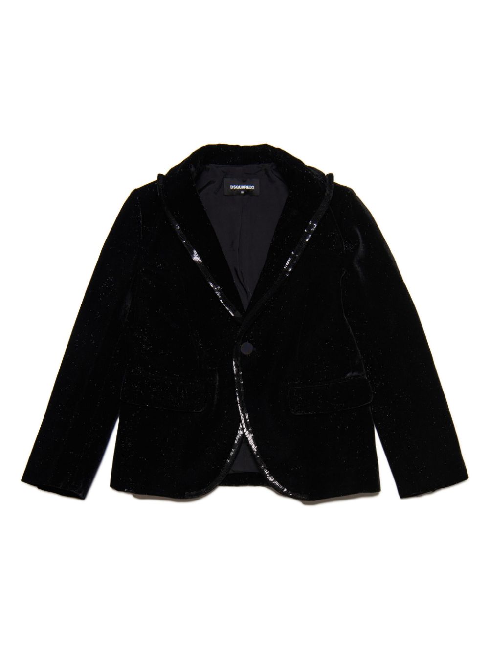 DSQUARED2 KIDS single-breasted embellished blazer - Black von DSQUARED2 KIDS