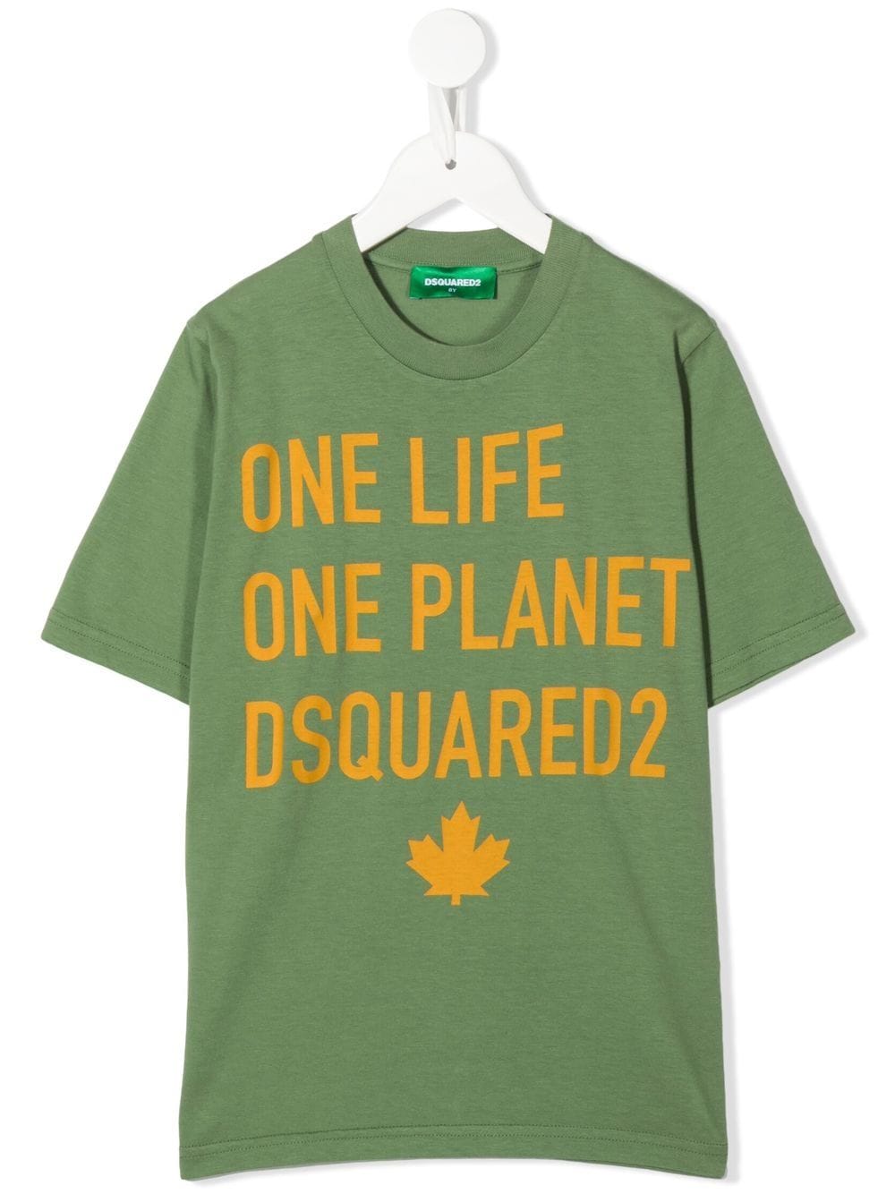 DSQUARED2 KIDS One Life One Planet T-sshirt - Green von DSQUARED2 KIDS