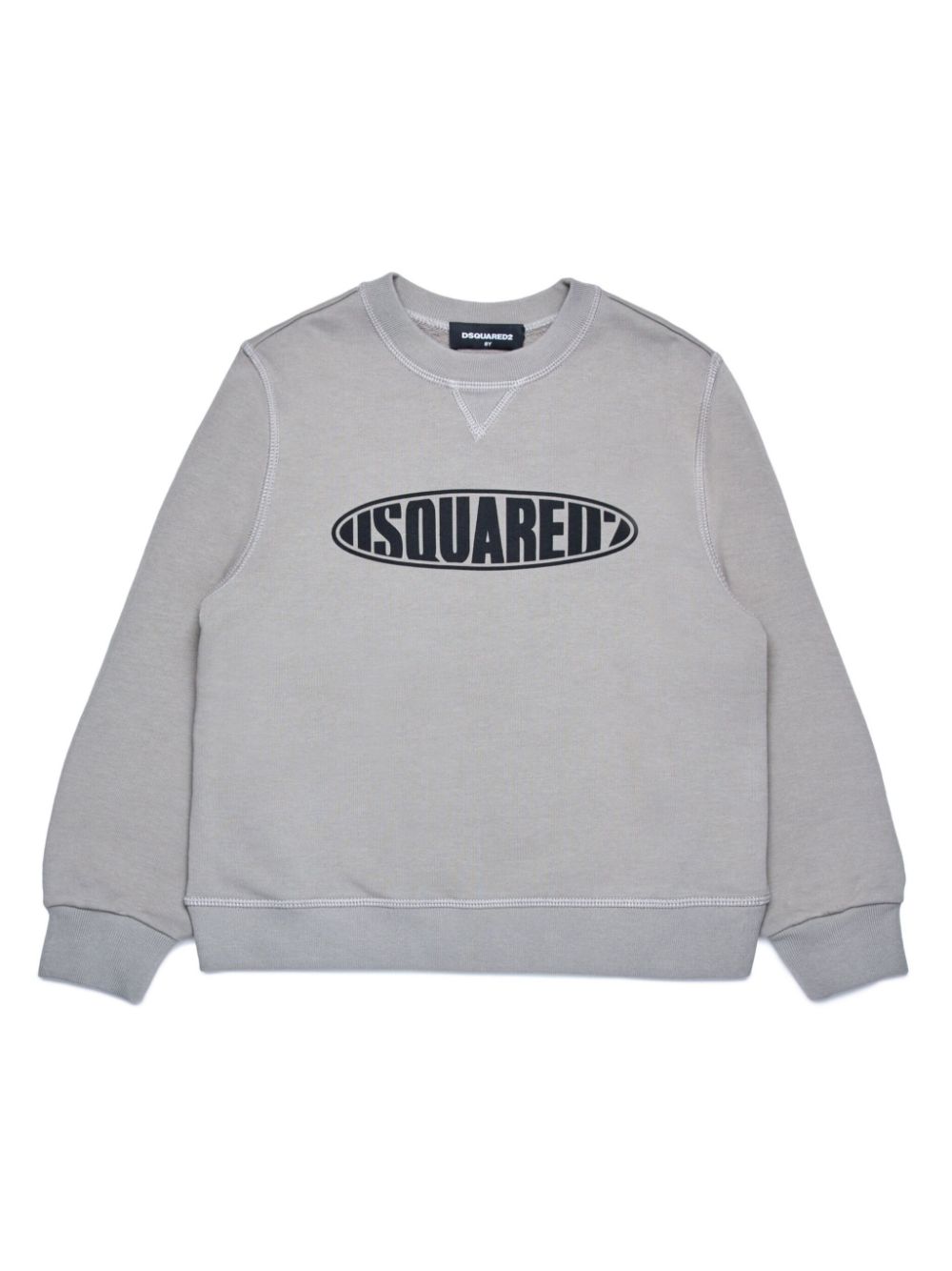 DSQUARED2 KIDS surf logo-print cotton sweatshirt - Grey von DSQUARED2 KIDS