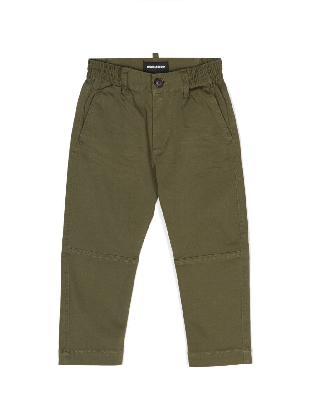 DSQUARED2 KIDS tapered chino trousers - Green von DSQUARED2 KIDS