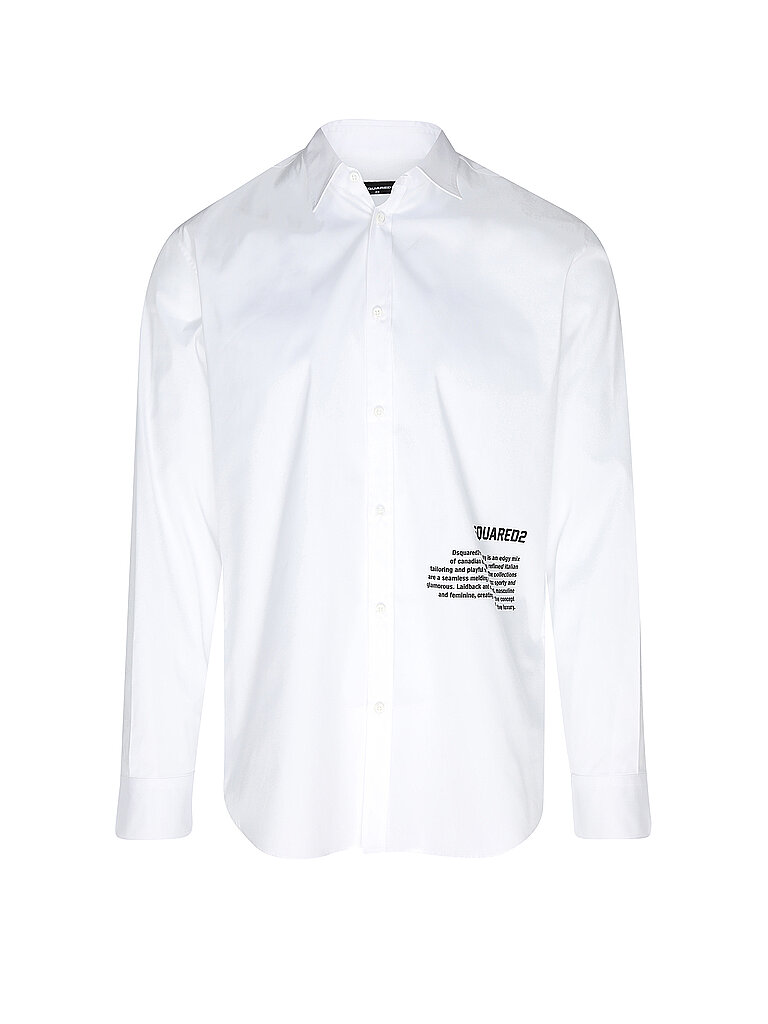 DSQUARED2 Hemd Regular Fit  weiss | 48 von Dsquared2