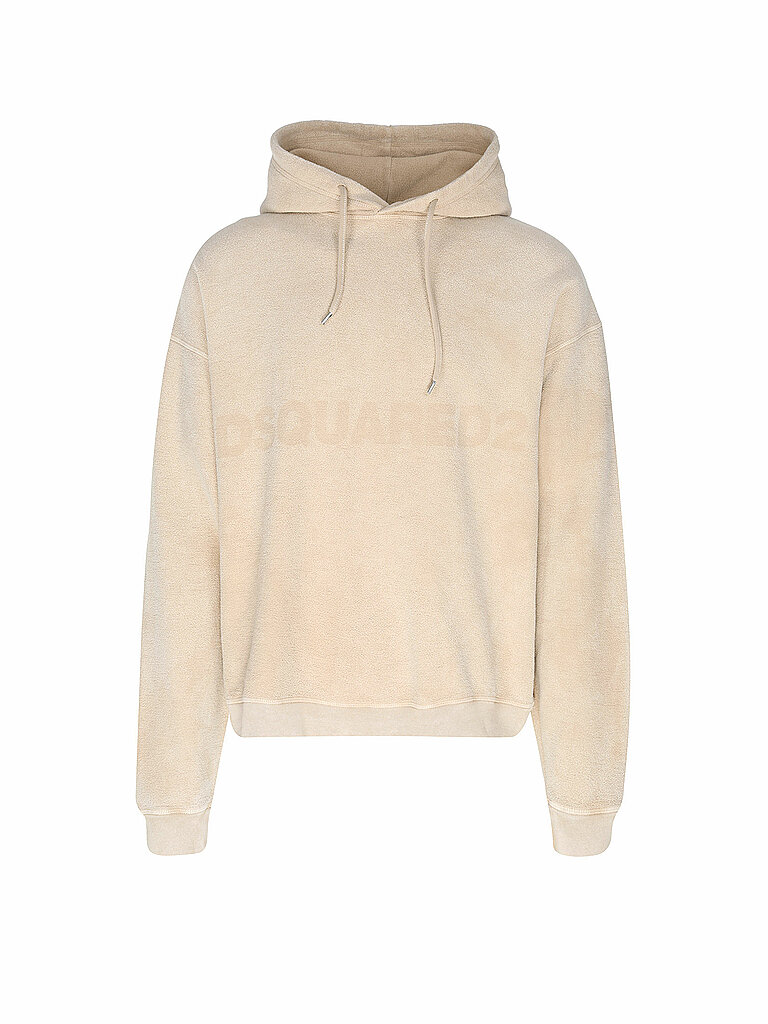 DSQUARED2 Kapuzensweater - Hoodie Relaxed FIt beige | L von Dsquared2