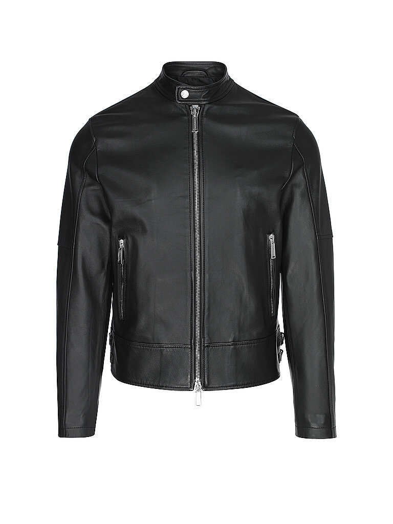 DSQUARED2 Lederjacke schwarz | 48 von Dsquared2