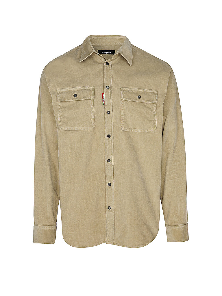 DSQUARED2 Overshirt  beige | 46 von Dsquared2