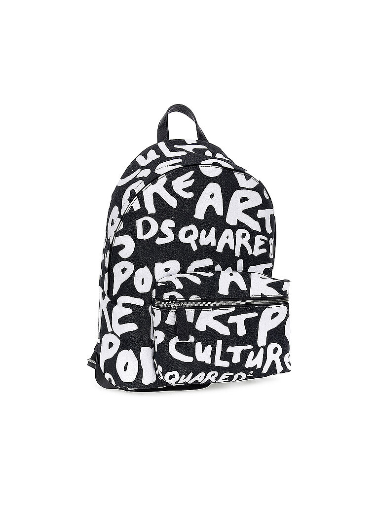 DSQUARED2 Rucksack D2 POP 80s schwarz von Dsquared2