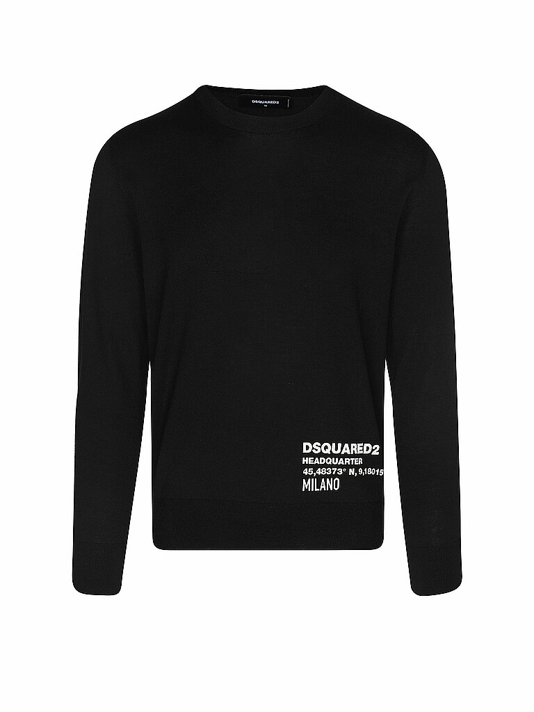 DSQUARED2 Sweater CERESIO schwarz | L von Dsquared2