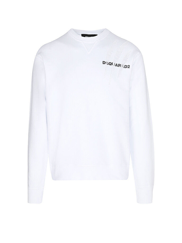 DSQUARED2 Sweater COOL FIT weiss | L von Dsquared2