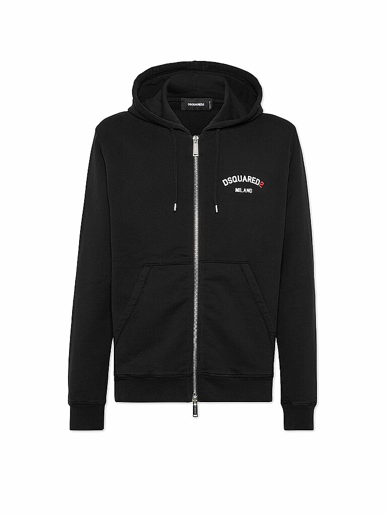 DSQUARED2 Sweatjacke  schwarz | L von Dsquared2