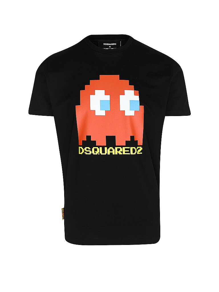 DSQUARED2 T-Shirt PAC-MAN schwarz | M von Dsquared2