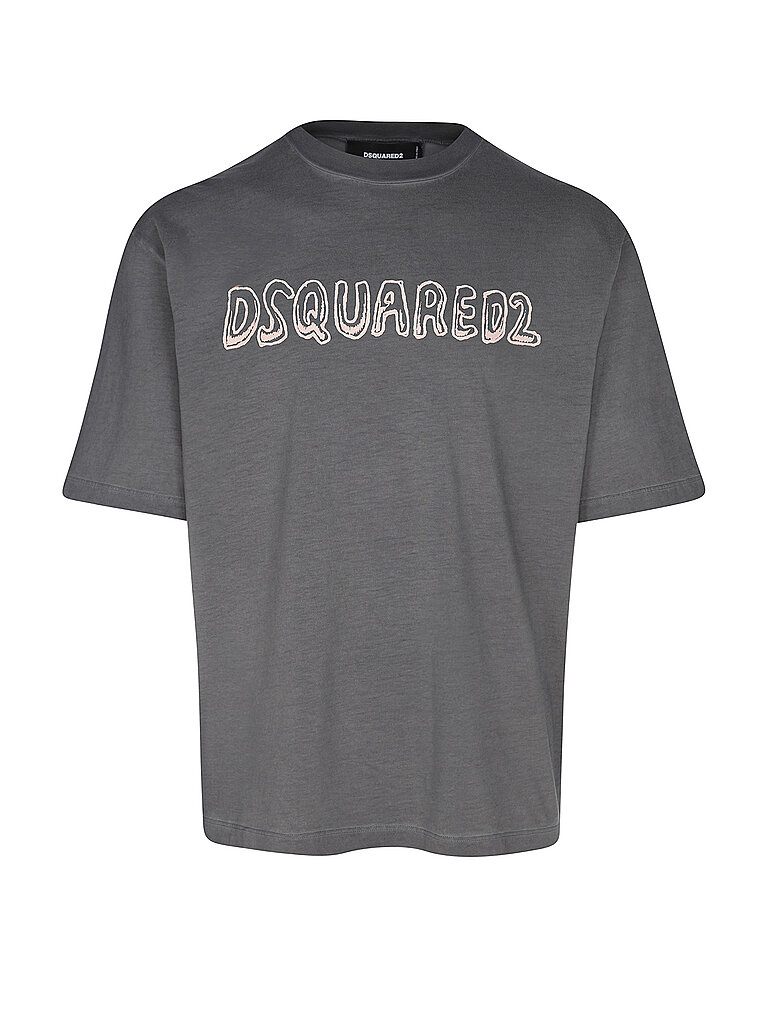 DSQUARED2 T-Shirt  grau | L von Dsquared2