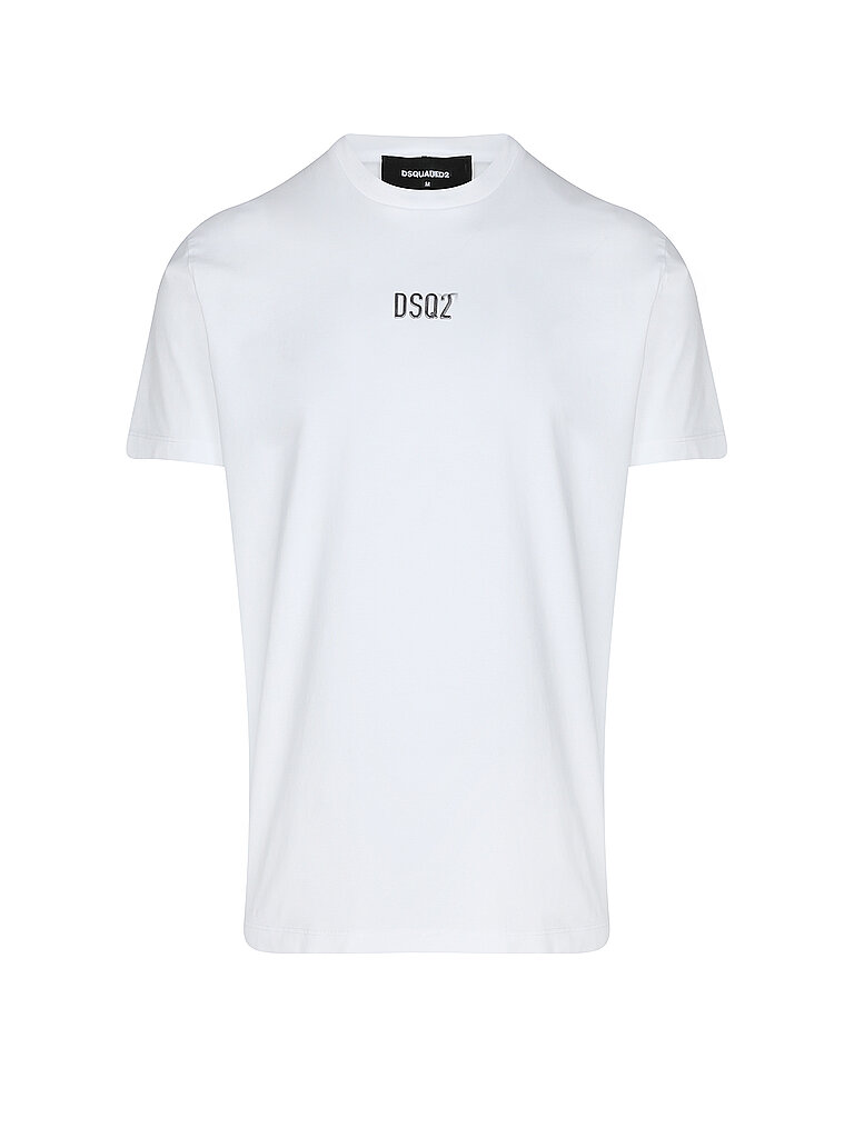 DSQUARED2 T-Shirt  weiss | L von Dsquared2