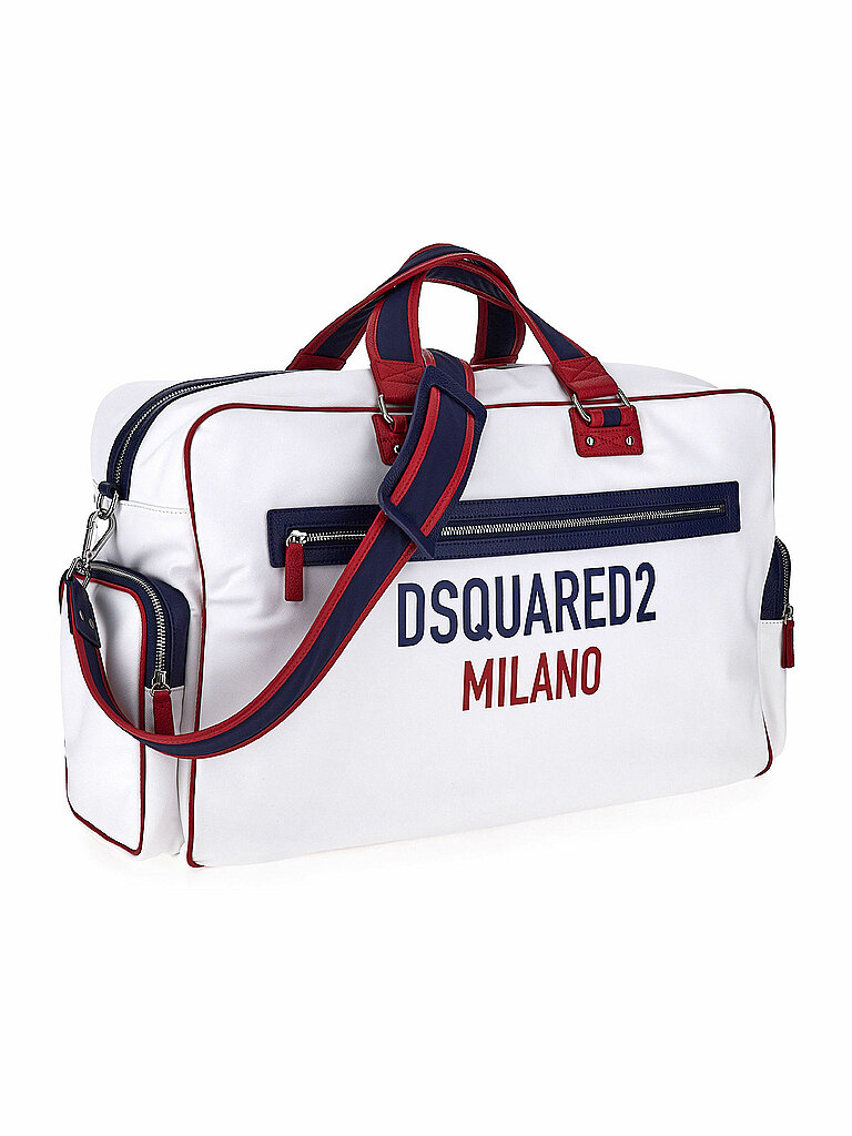 DSQUARED2 Tasche - Weekender CORDURA SPALMATO weiss von Dsquared2