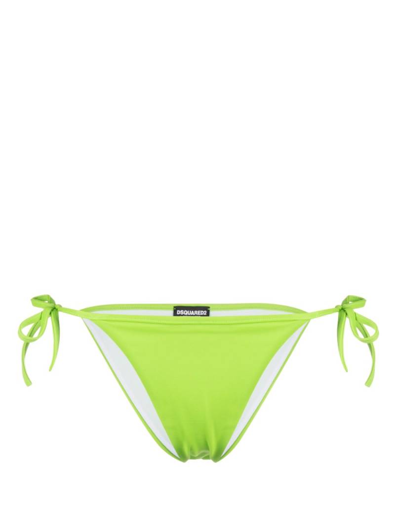 DSQUARED2 Be Icon bikini bottoms - Green von DSQUARED2