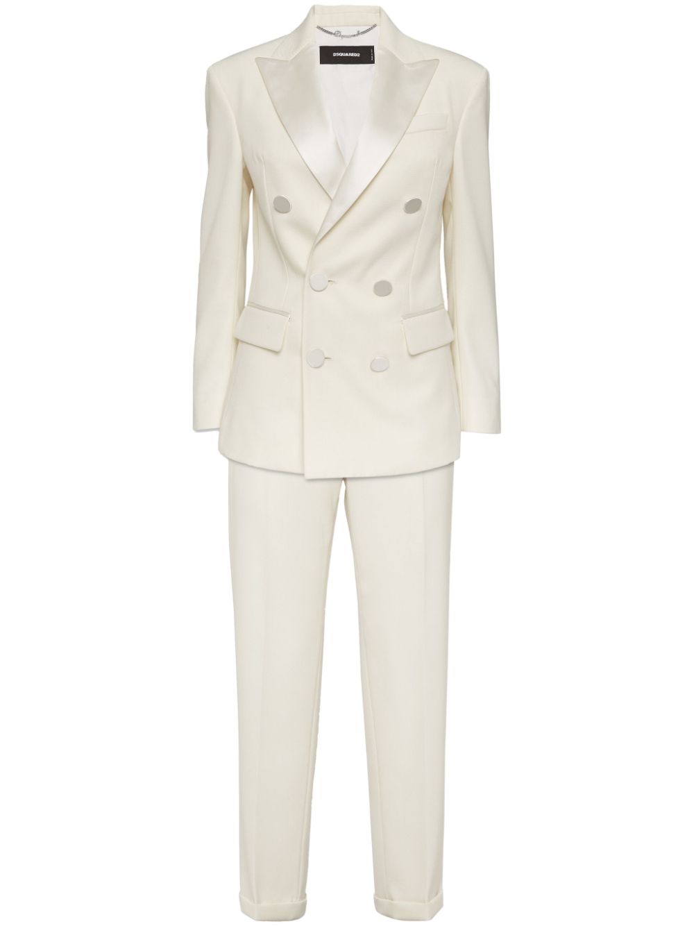 DSQUARED2 Boston double-breasted suit - White von DSQUARED2