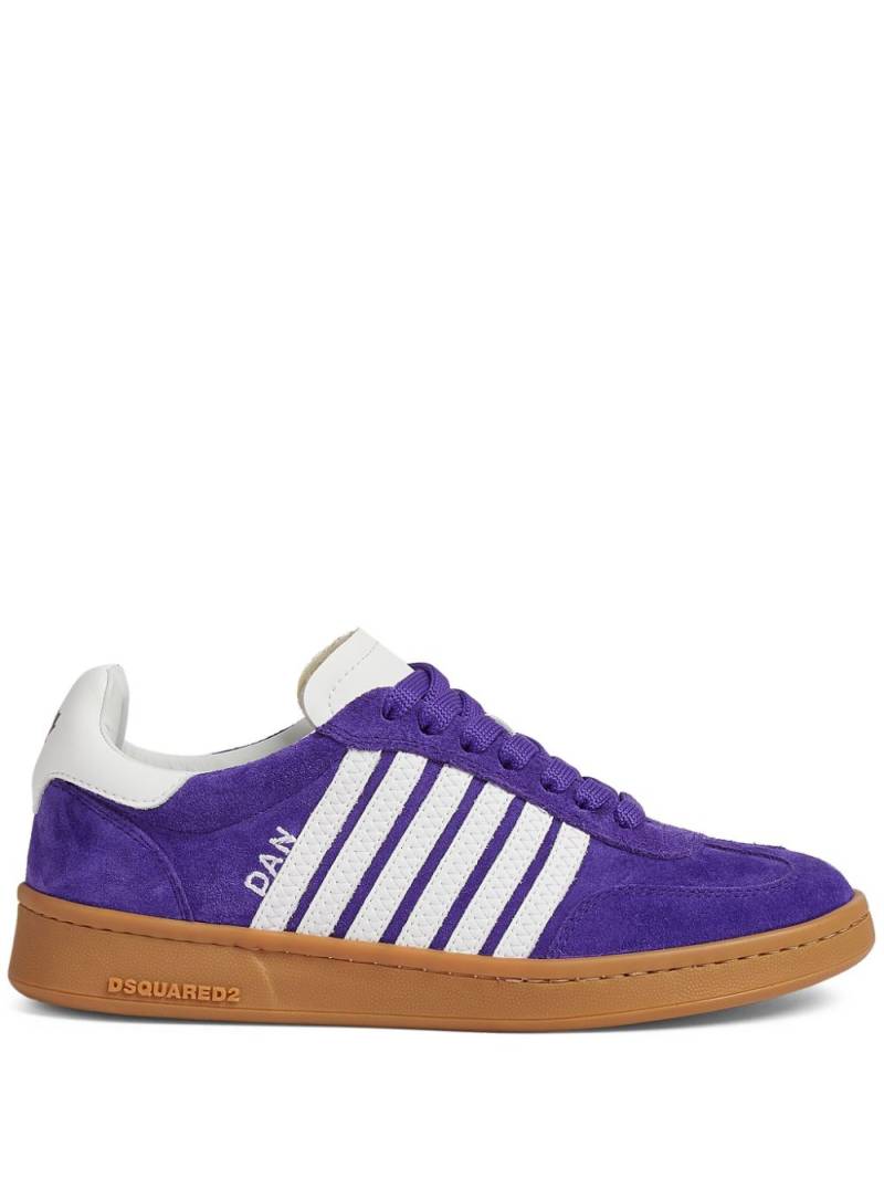 DSQUARED2 Boxer low-top sneakers - Purple von DSQUARED2