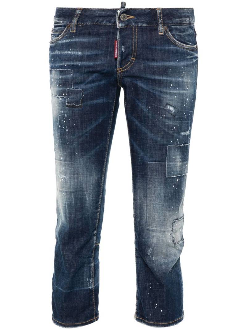 DSQUARED2 Capri cropped jeans - Blue von DSQUARED2