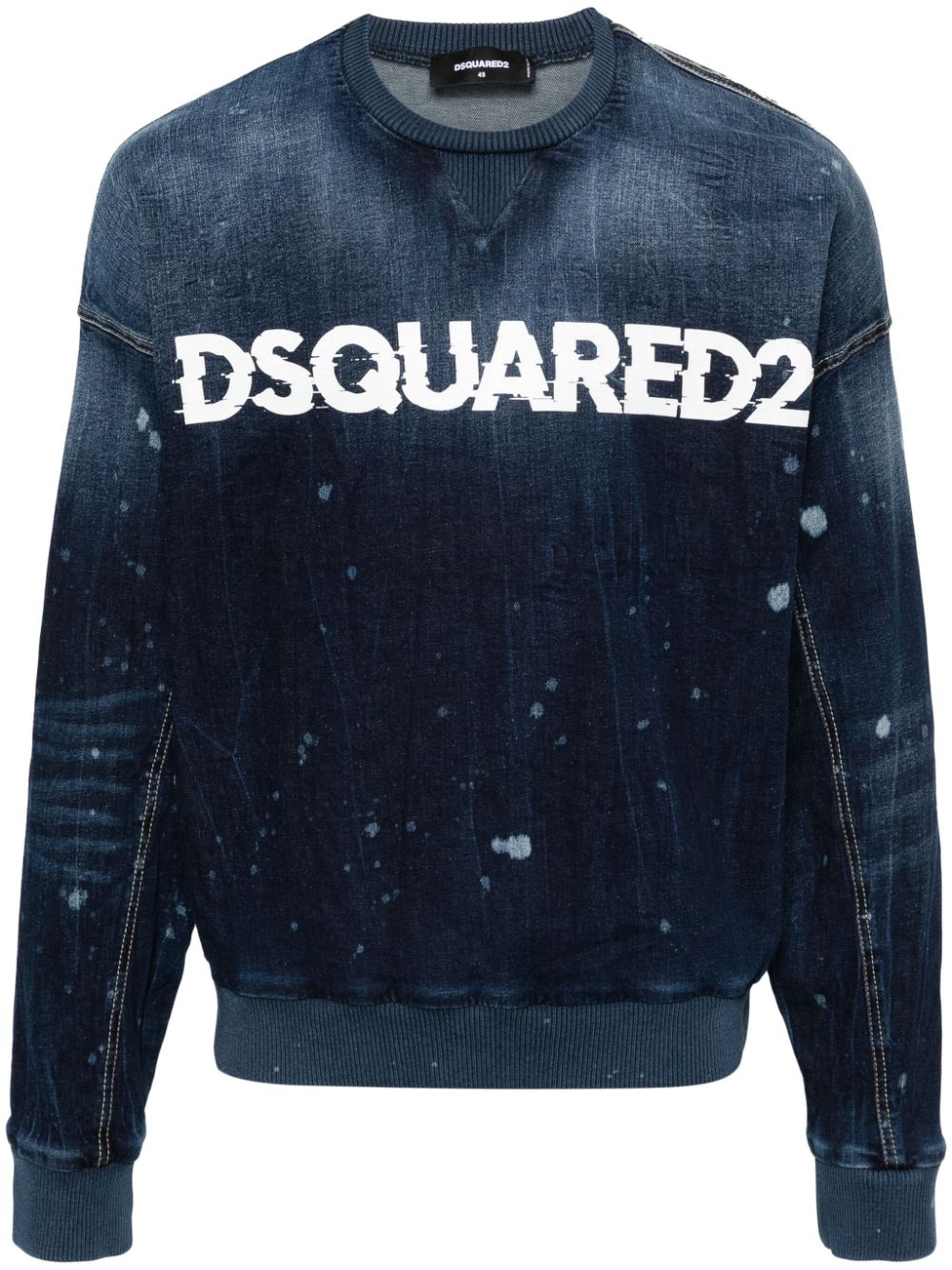 DSQUARED2 Cipro denim sweatshirt - Blue von DSQUARED2