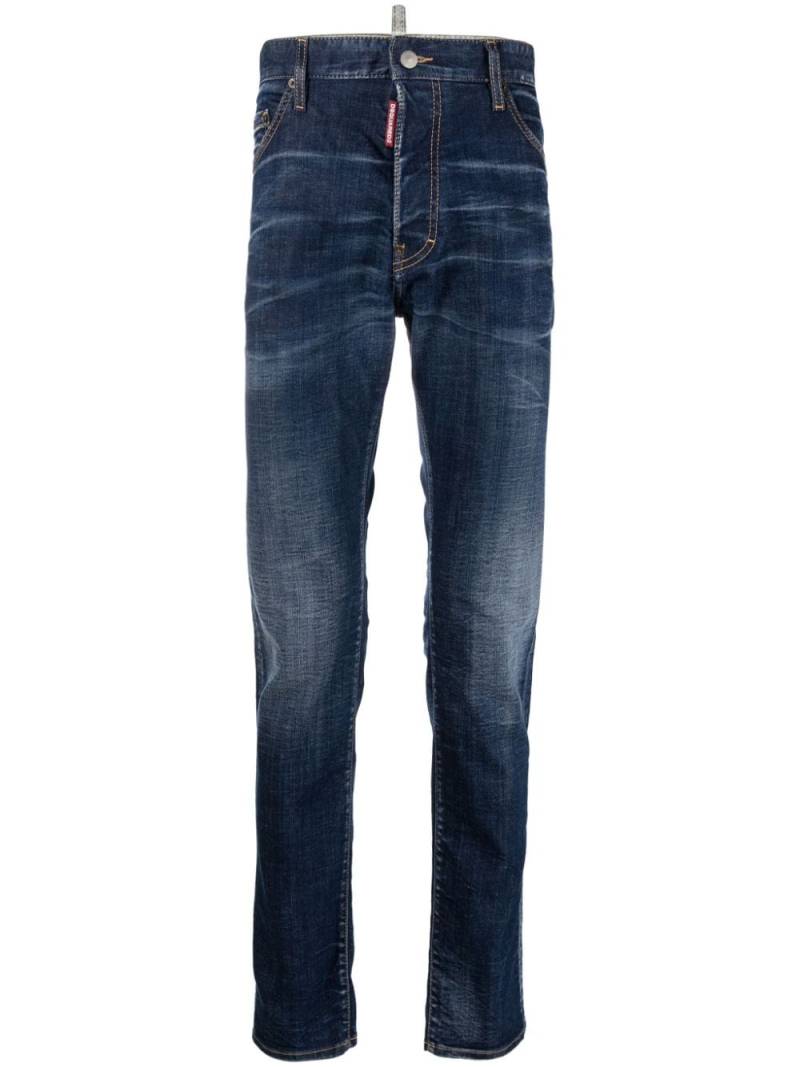 DSQUARED2 Cool Guy mid-rise slim-leg jeans - Blue von DSQUARED2