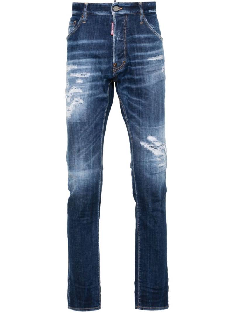 DSQUARED2 Cool Guy mid-rise slim-fit jeans - Blue von DSQUARED2