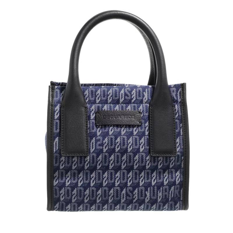 Dsquared2 Schultertasche - Small Shopping Bag - Gr. unisize - in Blau - für Damen von Dsquared2