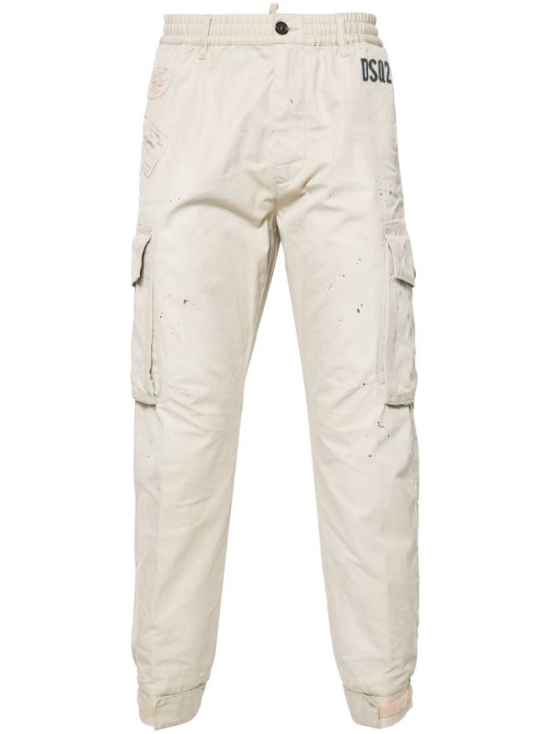 DSQUARED2 D2 Stamps cargo pants - Neutrals von DSQUARED2