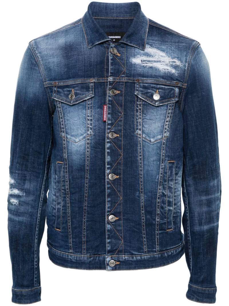 DSQUARED2 Dan Jeand denim jacket - Blue von DSQUARED2