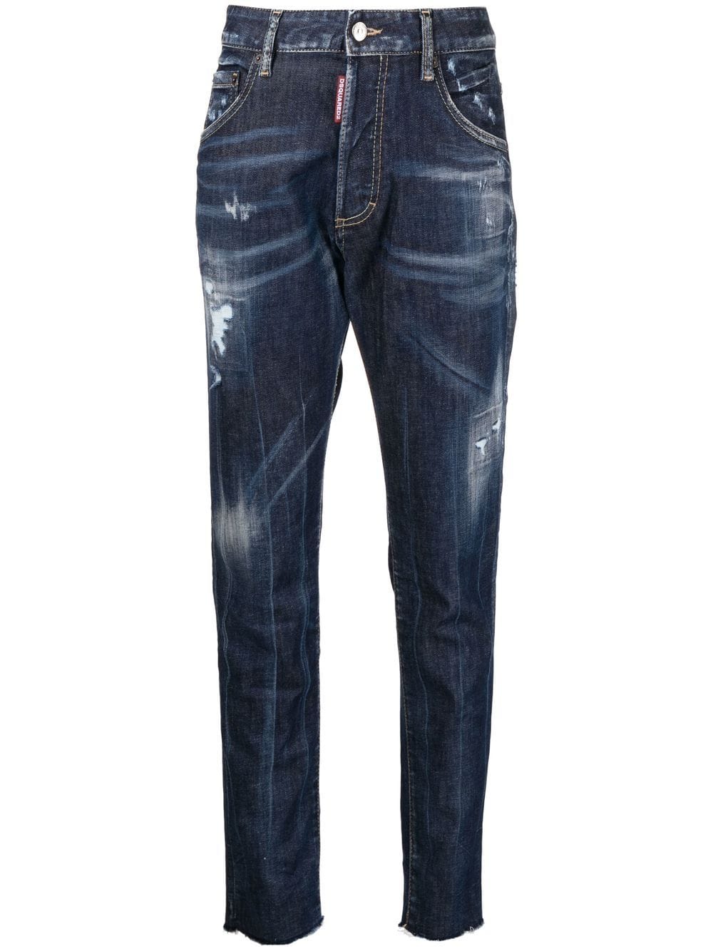 DSQUARED2 Dan mid-rise skinny jeans - Blue von DSQUARED2