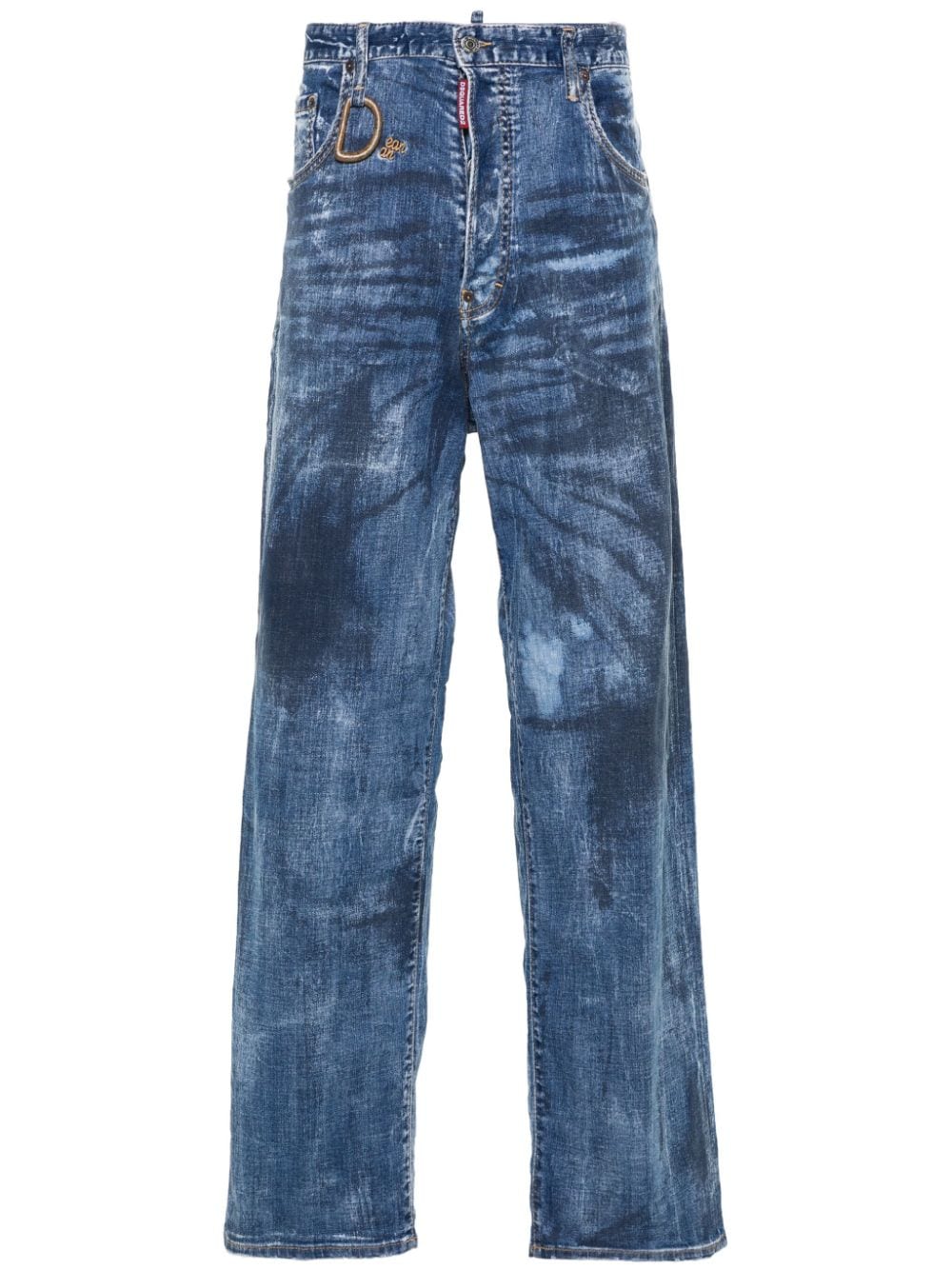 DSQUARED2 Eros wide-leg jeans - Blue von DSQUARED2