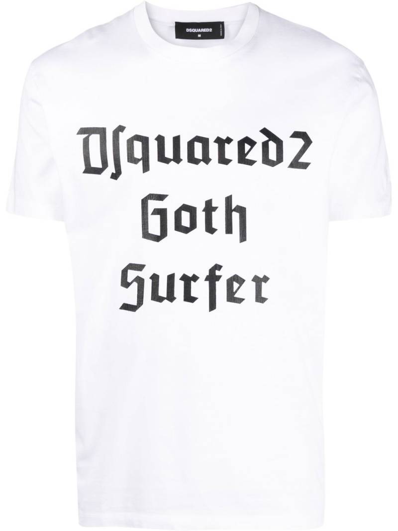 DSQUARED2 Goth Surfer short-sleeve T-shirt - White von DSQUARED2