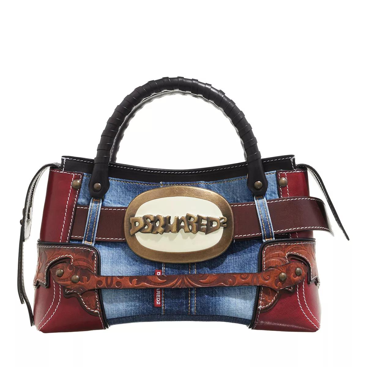 Dsquared2 Handtasche - Handbag Denim Lavato - Gr. unisize - in Blau - für Damen von Dsquared2