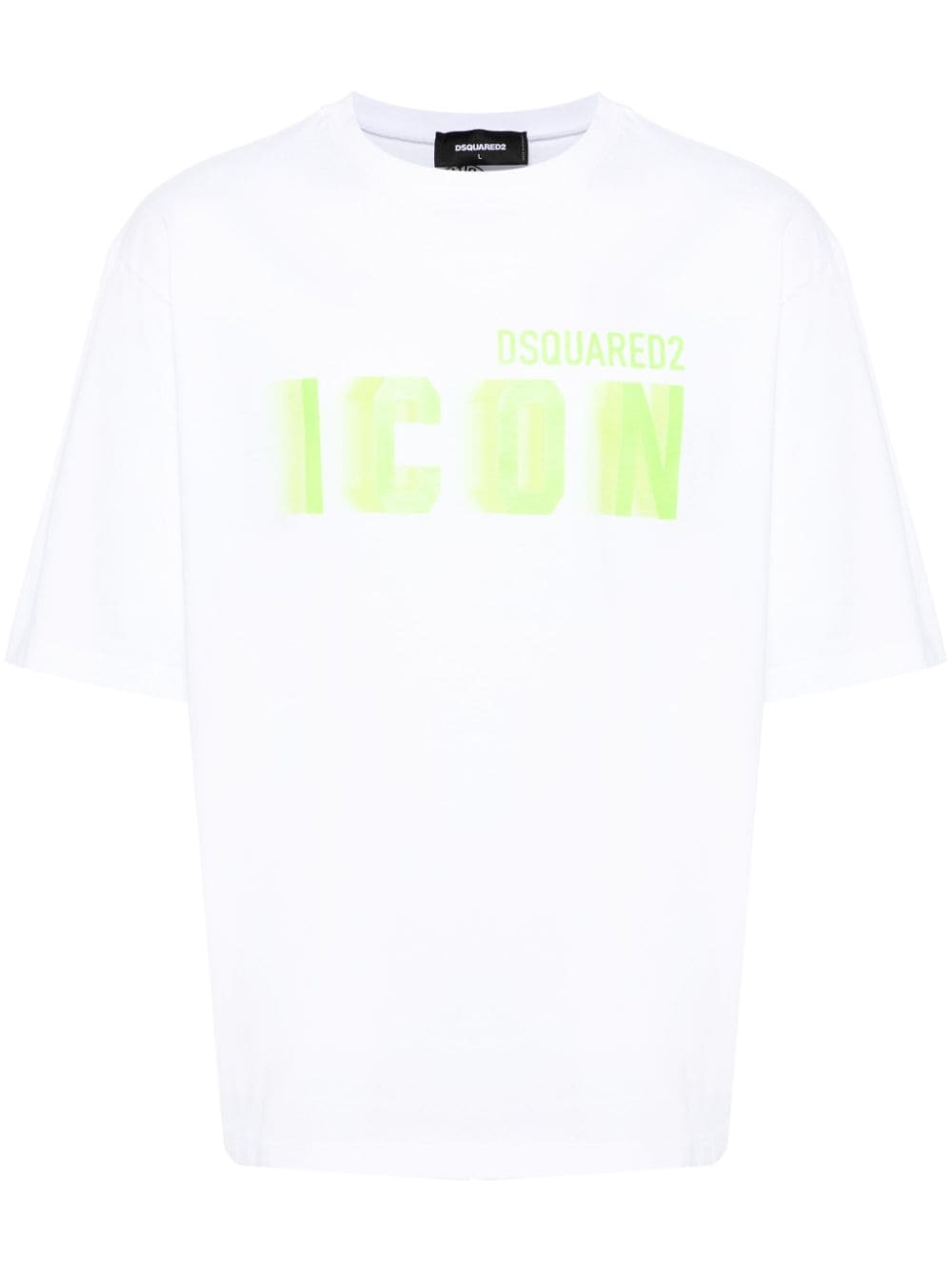 DSQUARED2 Icon Blur logo-print T-shirt - White von DSQUARED2