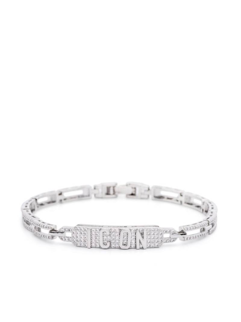 DSQUARED2 Icon articulated bracelet - Silver von DSQUARED2