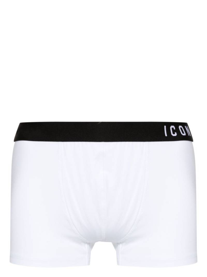 DSQUARED2 Icon cotton-blend trunks - White von DSQUARED2