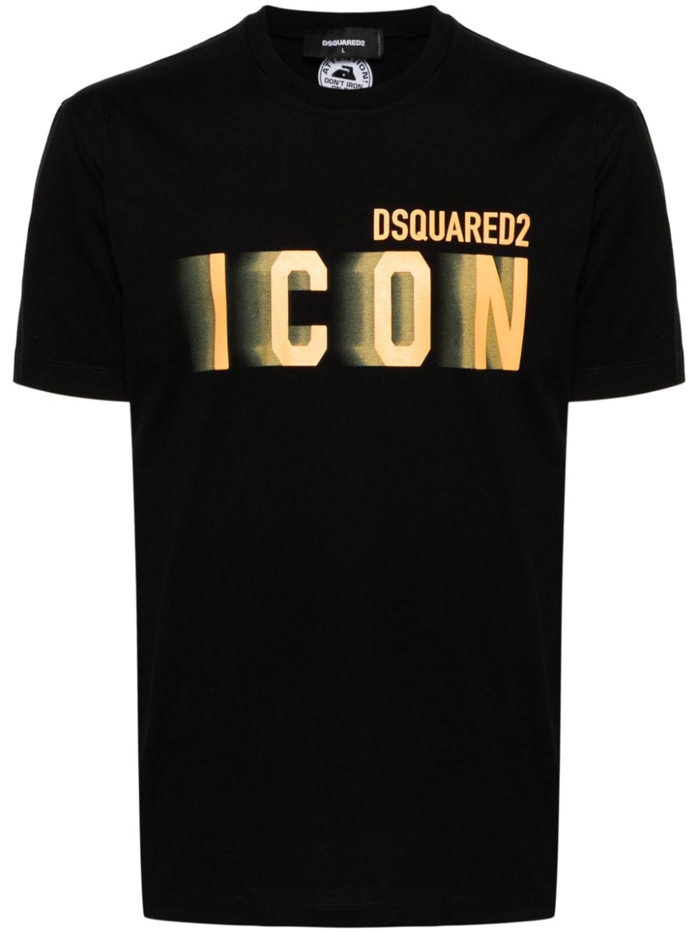 DSQUARED2 Icon logo-print T-shirt - Black von DSQUARED2