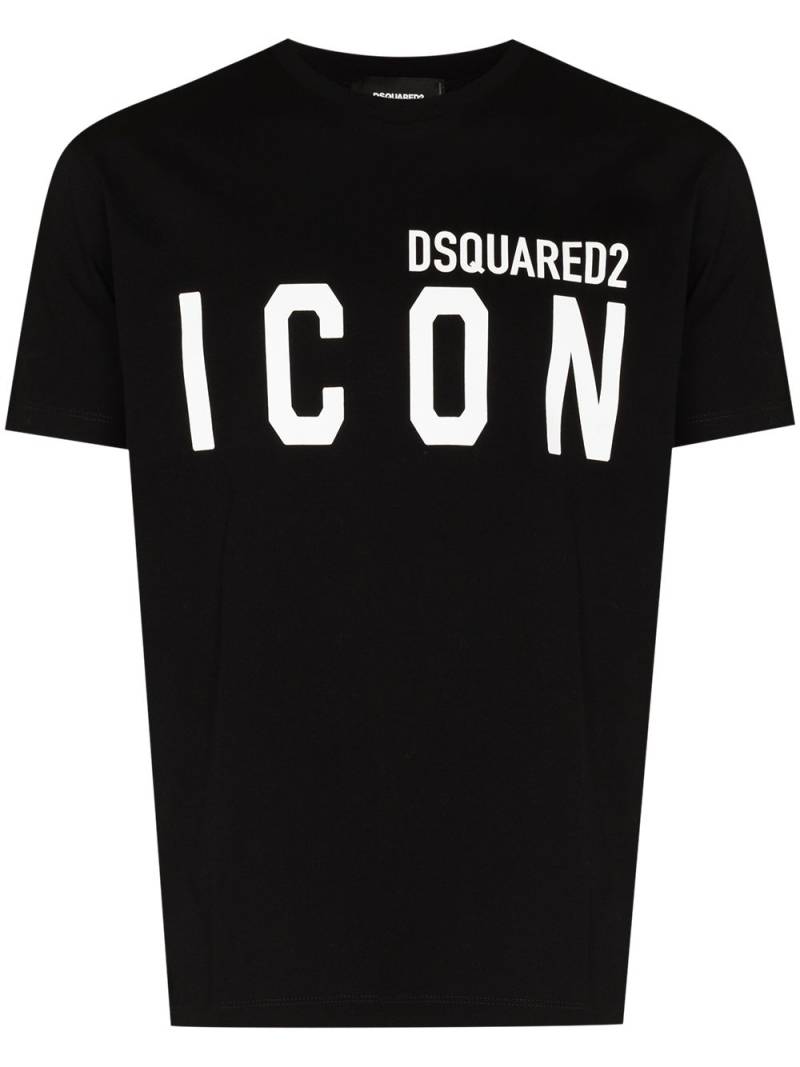 DSQUARED2 Icon logo-print T-shirt - Black von DSQUARED2