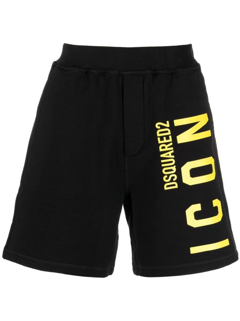 DSQUARED2 Icon logo track shorts - Black von DSQUARED2