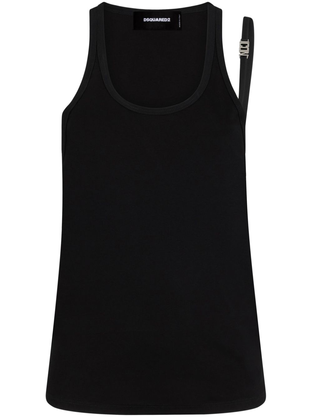 DSQUARED2 Icon strap-detailed tank top - Black von DSQUARED2