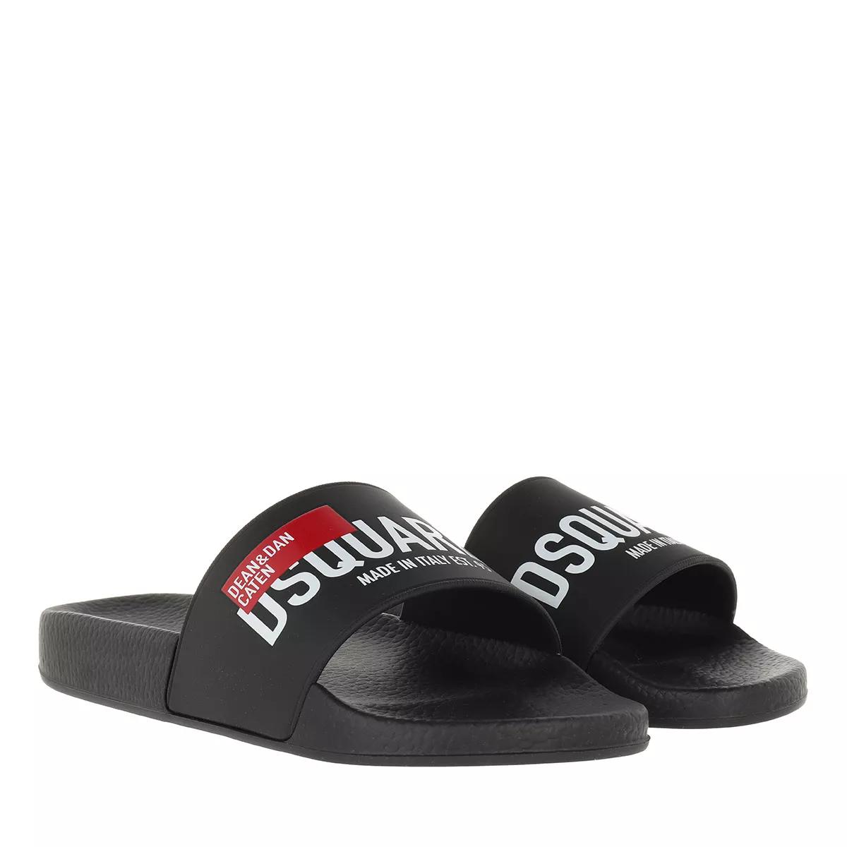 Dsquared2 Sandalen - Pool Slide - Gr. 41 (EU) - in Schwarz - für Damen von Dsquared2