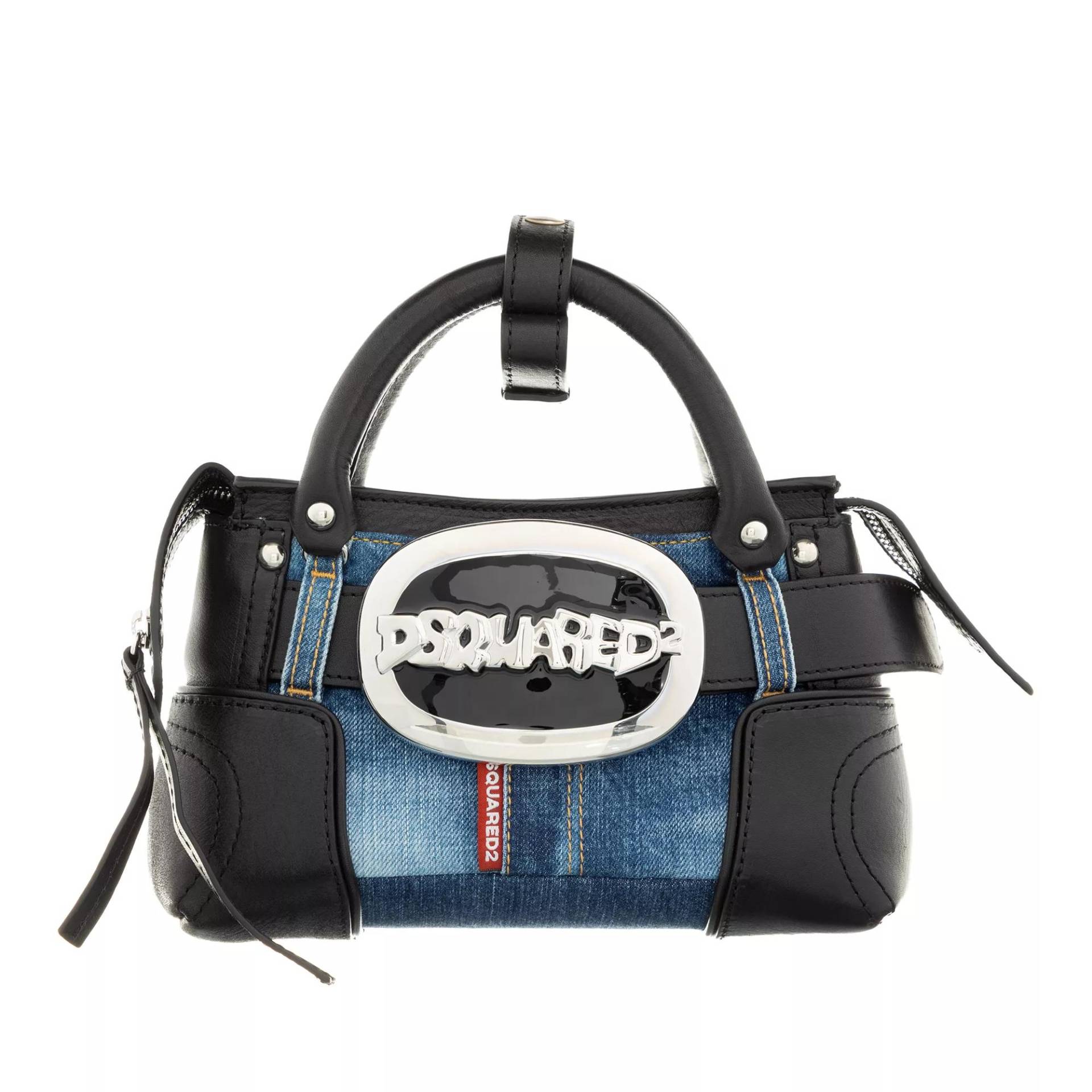 Dsquared2 Schultertasche - Handbag In Denim - Gr. unisize - in Blau - für Damen von Dsquared2