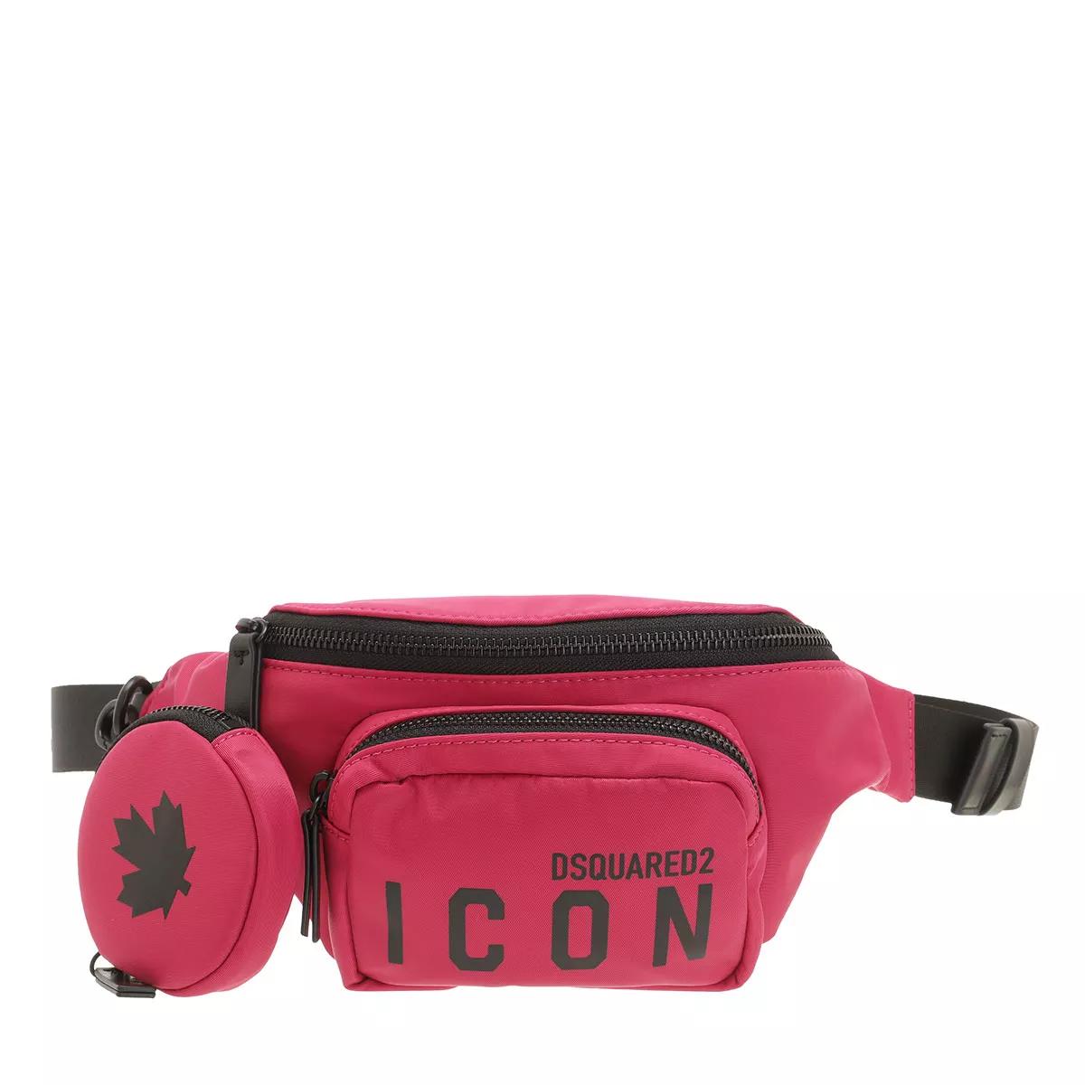 Dsquared2 Schultertasche - Icon Belt Bag - Gr. ONE - in Rosa - für Damen von Dsquared2