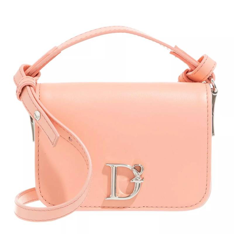 Dsquared2 Schultertasche - Mini Crossbody Bag - Gr. unisize - in Rosa - für Damen von Dsquared2