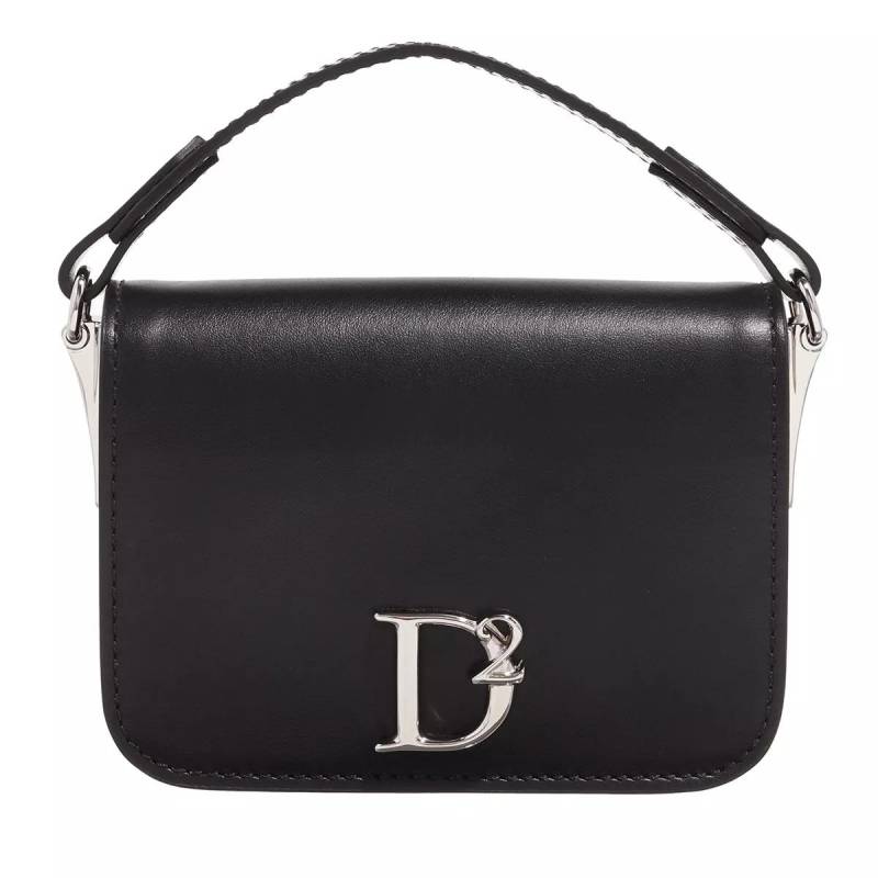 Dsquared2 Schultertasche - Mini Crossbody Bag - Gr. unisize - in Schwarz - für Damen von Dsquared2