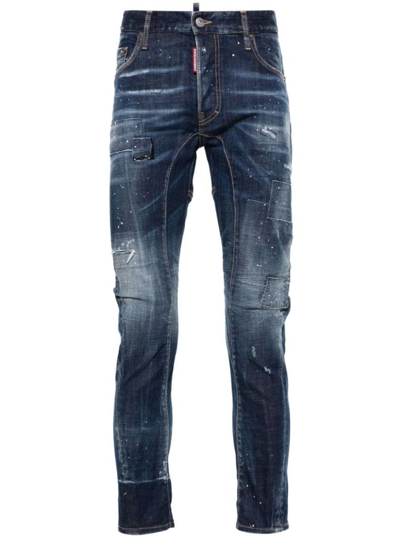 DSQUARED2 Tidy Biker skinny jeans - Blue von DSQUARED2