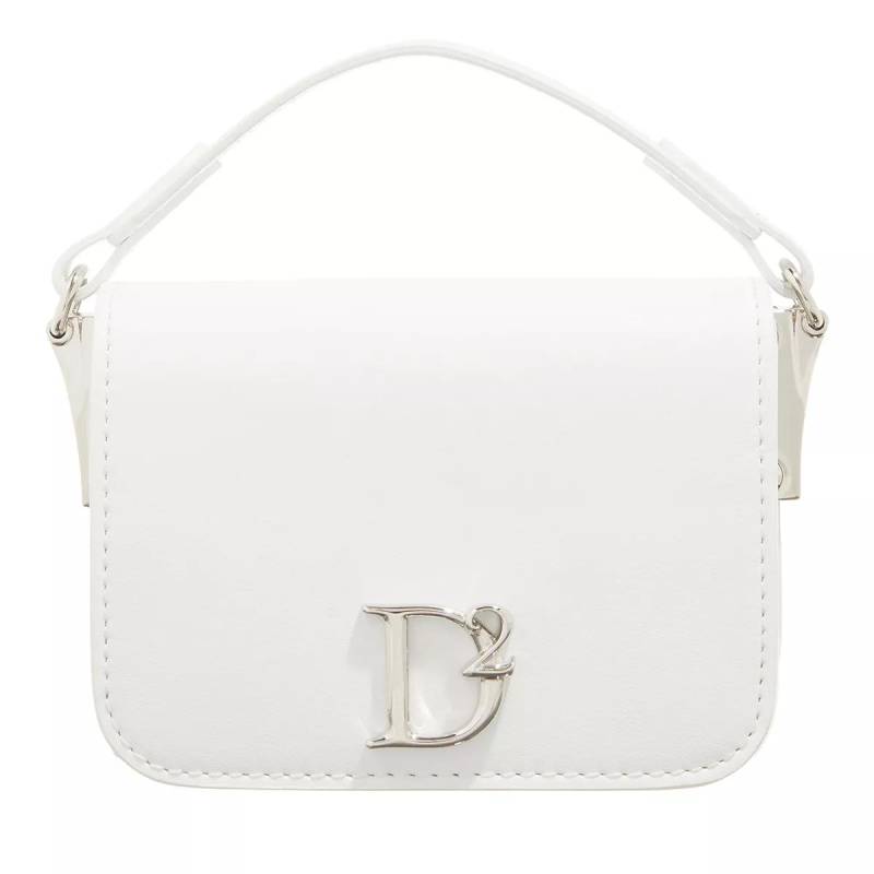 Dsquared2 Schultertasche - Mini Crossbody - Gr. unisize - in Weiß - für Damen von Dsquared2