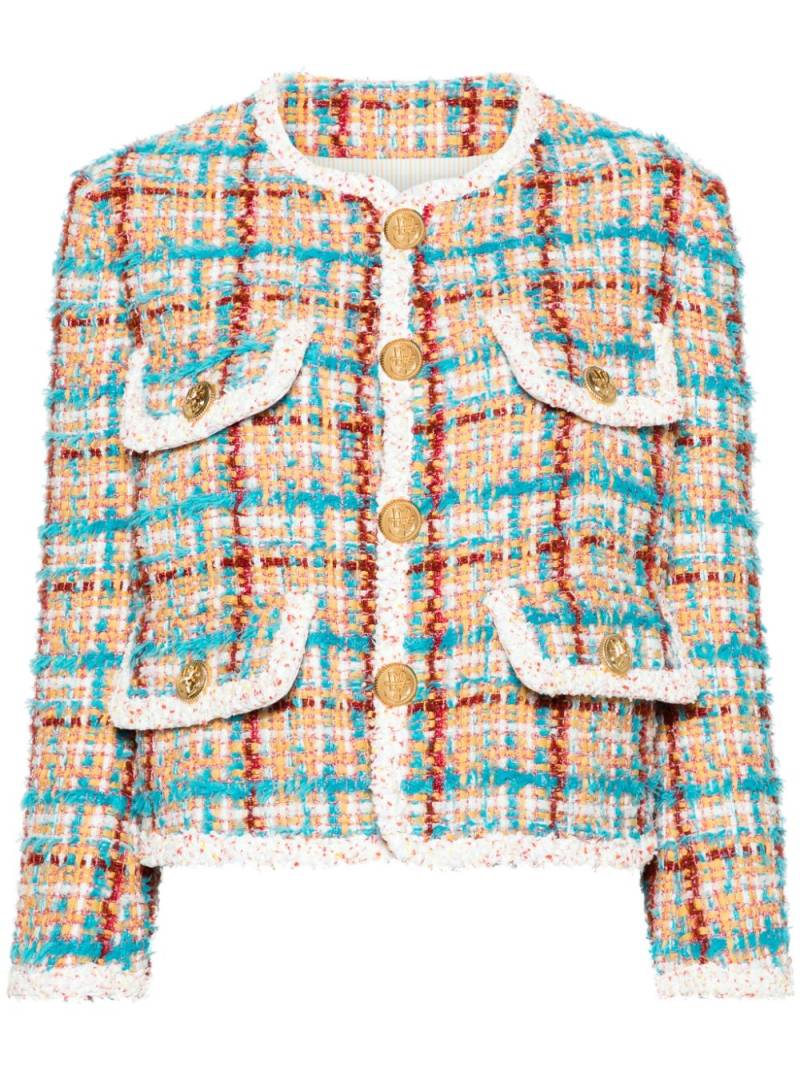 DSQUARED2 Upper East Side tweed jacket - White von DSQUARED2