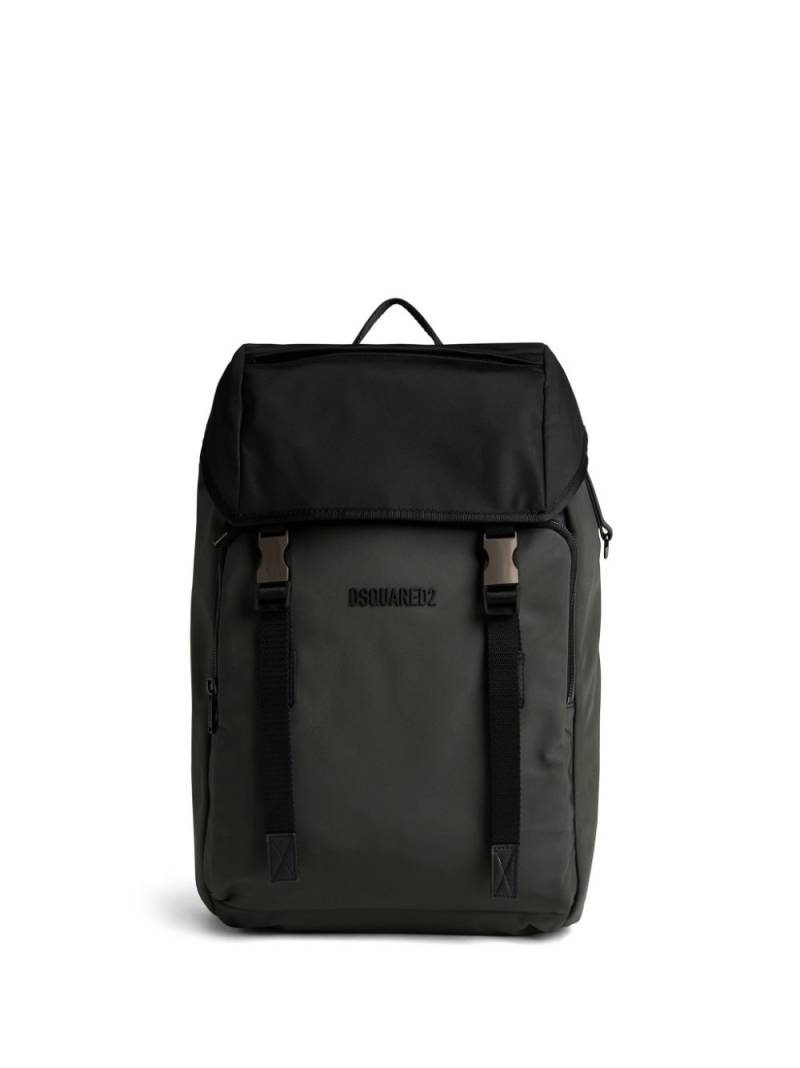 DSQUARED2 Urban logo-lettering backpack - Black von DSQUARED2