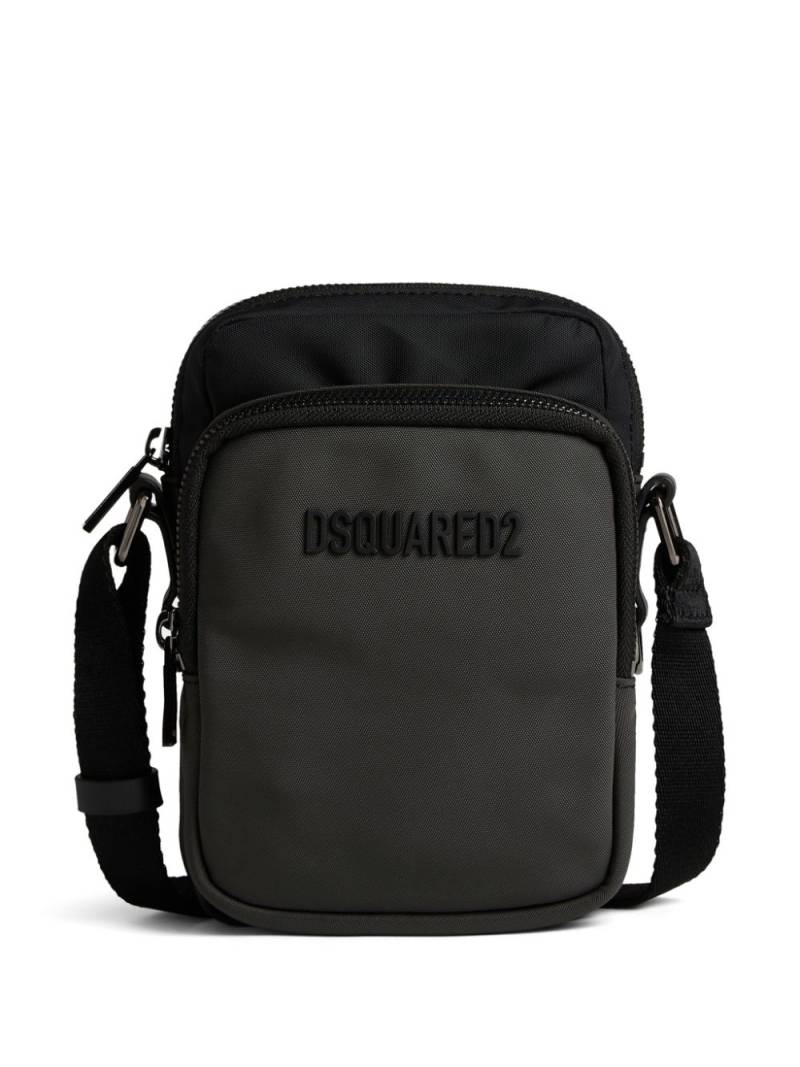 DSQUARED2 Urban logo-lettering crossbody bag - Black von DSQUARED2