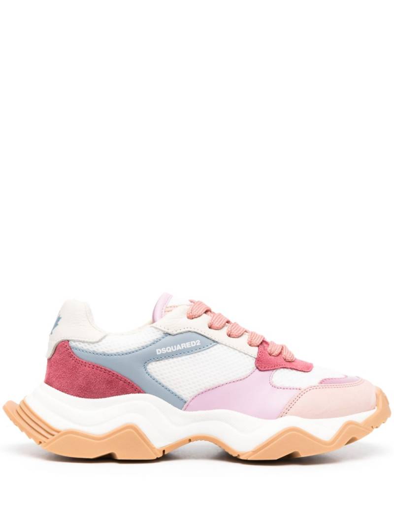 DSQUARED2 Wave leather sneakers - Pink von DSQUARED2