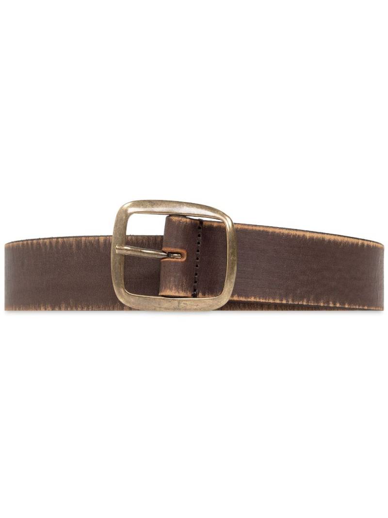DSQUARED2 buckled leather belt - Brown von DSQUARED2