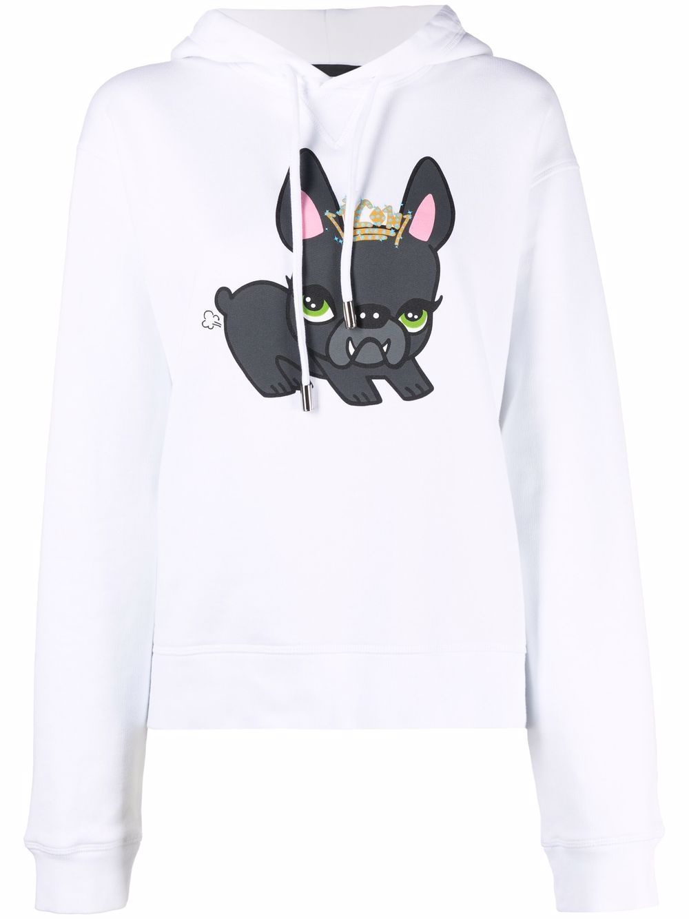 DSQUARED2 cartoon-print hoodie - White von DSQUARED2